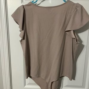 Champagne colored bodysuit